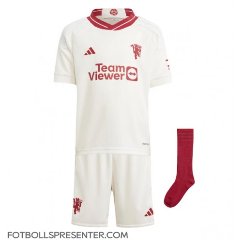 Manchester United Casemiro #18 Tredje tröja Barn 2023-24 Kortärmad (+ korta byxor)